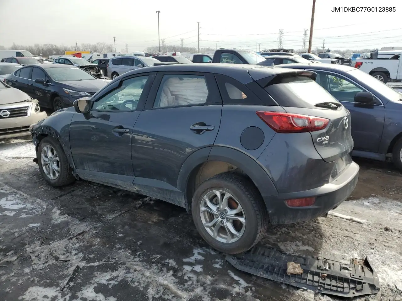 2016 Mazda Cx-3 Touring VIN: JM1DKBC77G0123885 Lot: 44949455