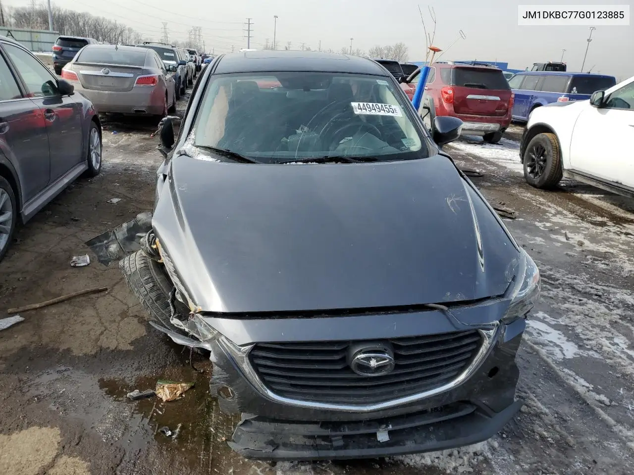 2016 Mazda Cx-3 Touring VIN: JM1DKBC77G0123885 Lot: 44949455