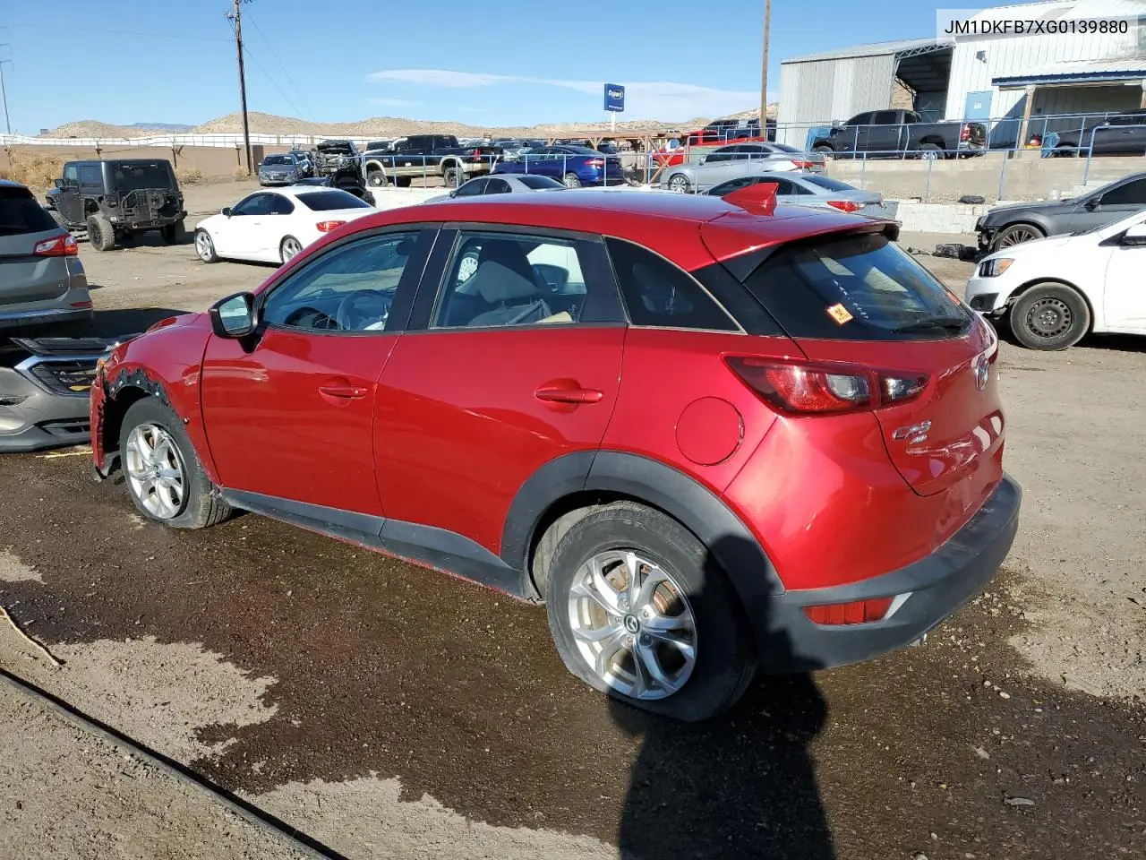 2016 Mazda Cx-3 Sport VIN: JM1DKFB7XG0139880 Lot: 48989965