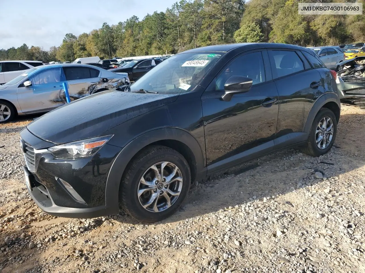 2016 Mazda Cx-3 Touring VIN: JM1DKBC74G0106963 Lot: 49048645