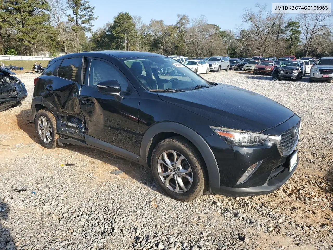2016 Mazda Cx-3 Touring VIN: JM1DKBC74G0106963 Lot: 49048645
