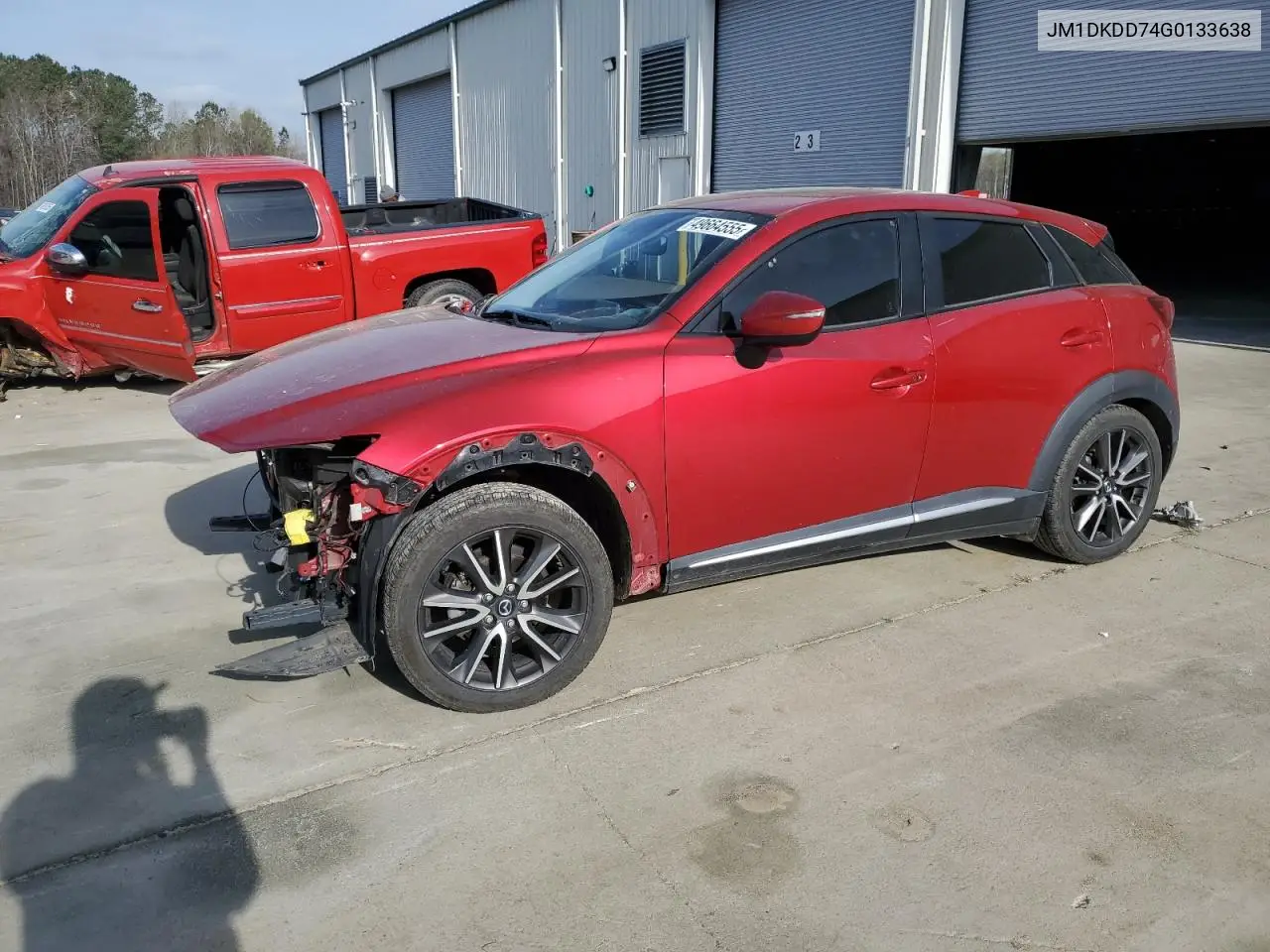 2016 Mazda Cx-3 Grand Touring VIN: JM1DKDD74G0133638 Lot: 49664555