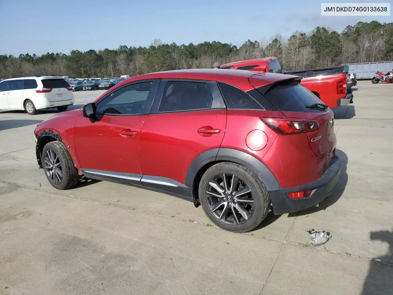 2016 Mazda Cx-3 Grand Touring VIN: JM1DKDD74G0133638 Lot: 49664555