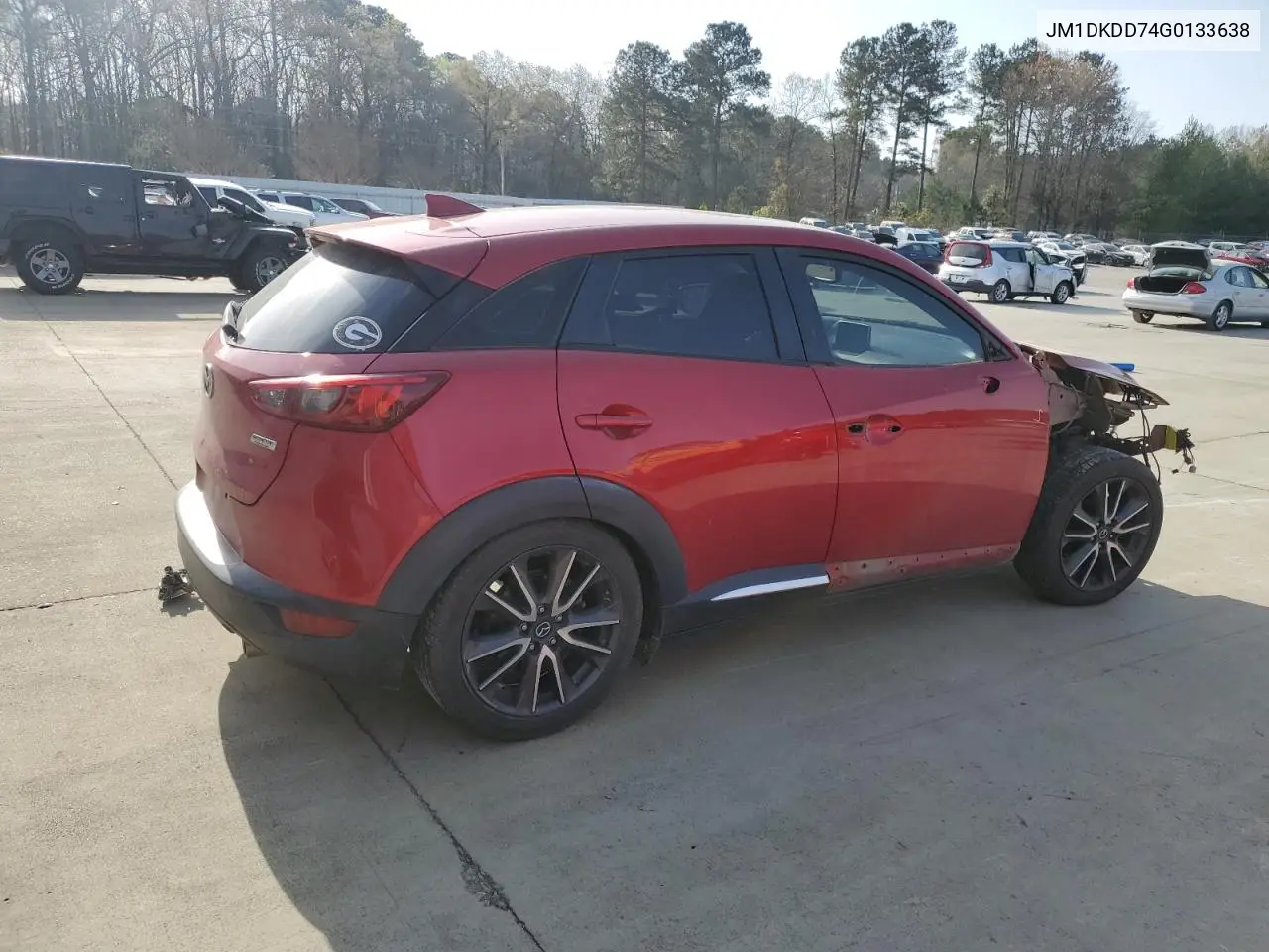 2016 Mazda Cx-3 Grand Touring VIN: JM1DKDD74G0133638 Lot: 49664555