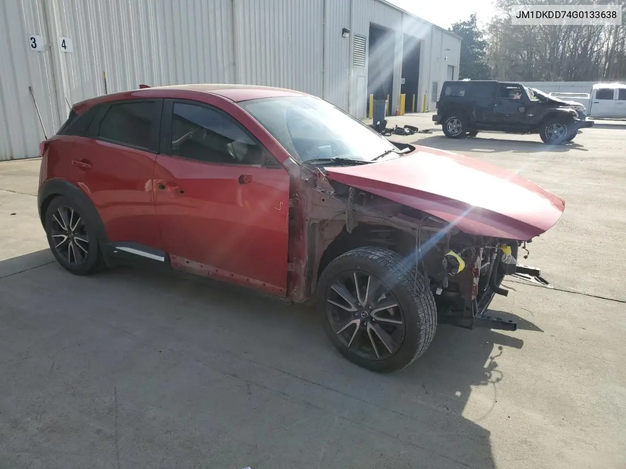 2016 Mazda Cx-3 Grand Touring VIN: JM1DKDD74G0133638 Lot: 49664555