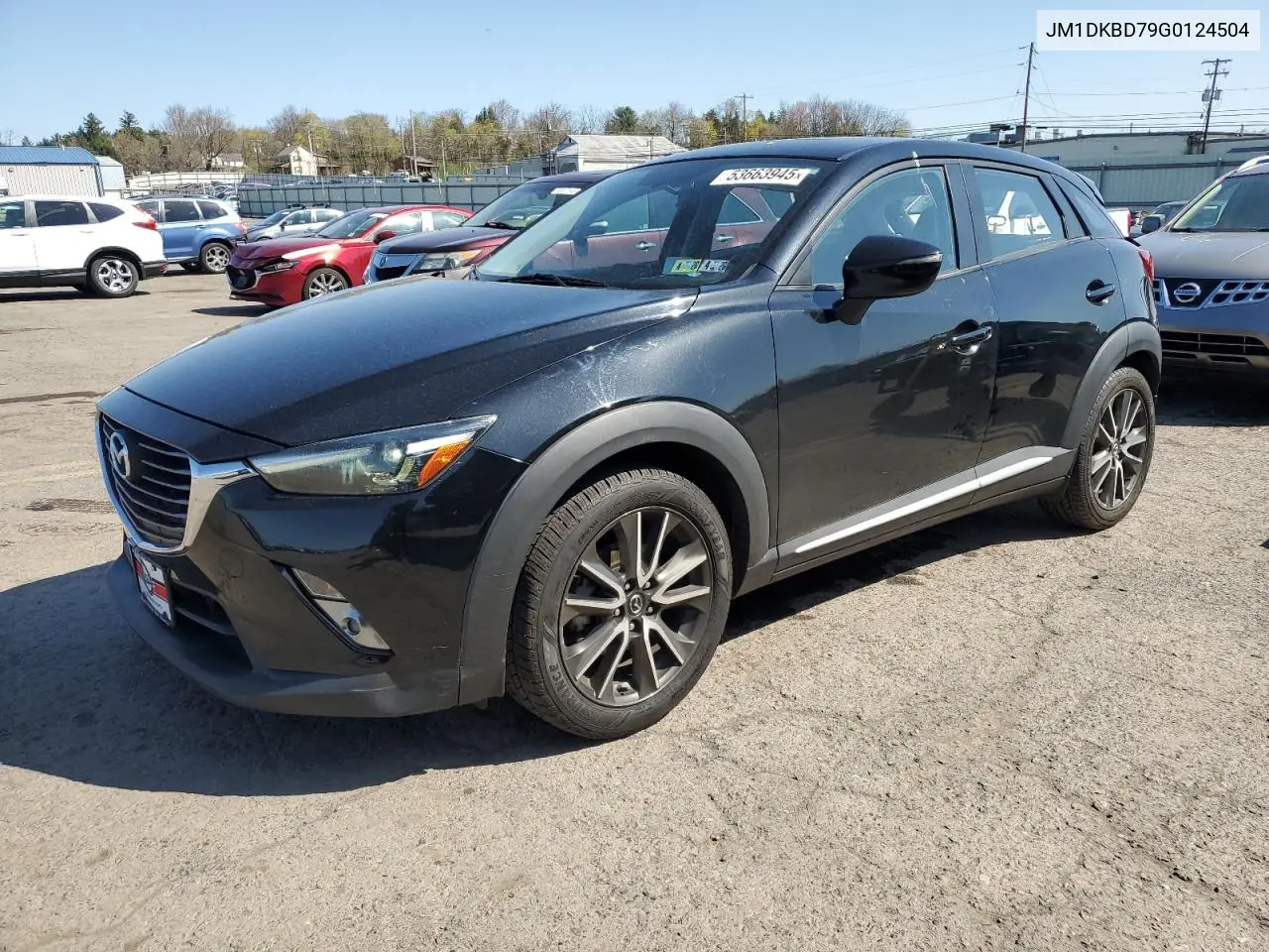 2016 Mazda Cx-3 Grand Touring VIN: JM1DKBD79G0124504 Lot: 53663945