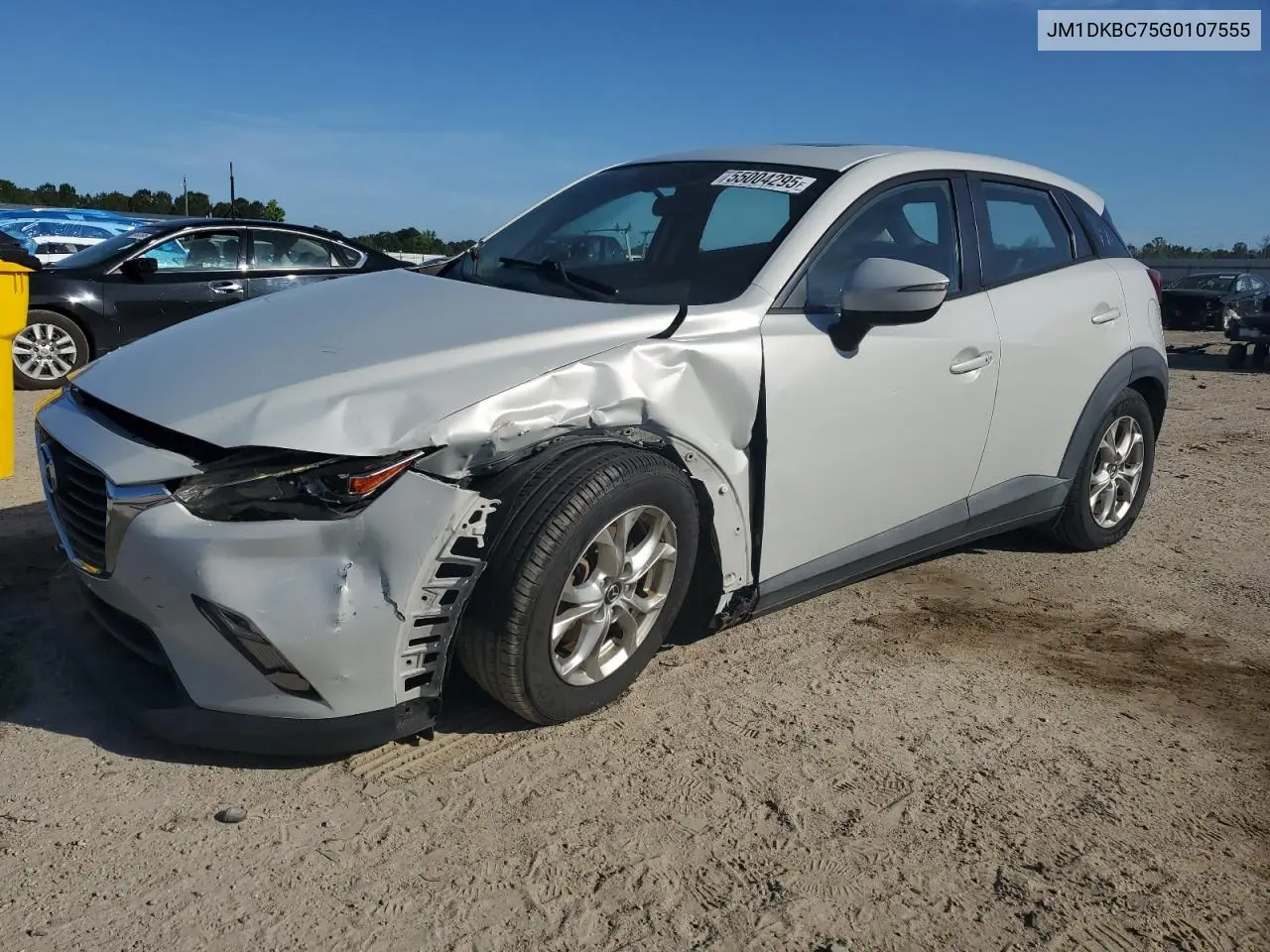 2016 Mazda Cx-3 Touring VIN: JM1DKBC75G0107555 Lot: 55004295
