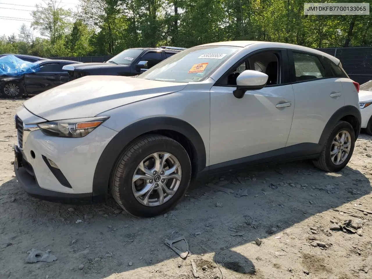 2016 Mazda Cx-3 Sport VIN: JM1DKFB77G0133065 Lot: 55038865