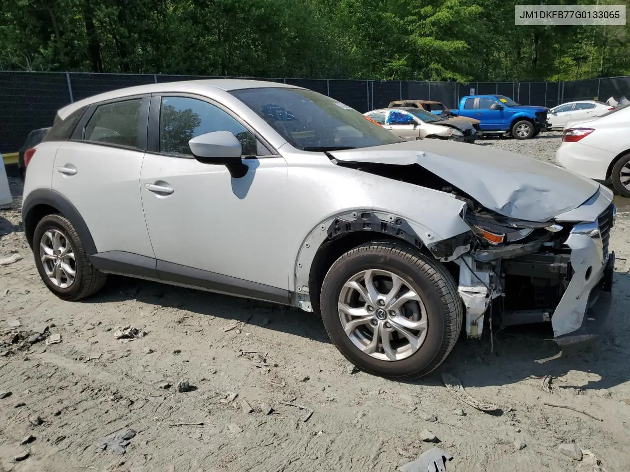 2016 Mazda Cx-3 Sport VIN: JM1DKFB77G0133065 Lot: 55038865
