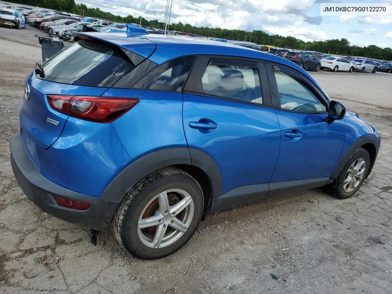 2016 Mazda Cx-3 Touring VIN: JM1DKBC79G0122270 Lot: 55527175