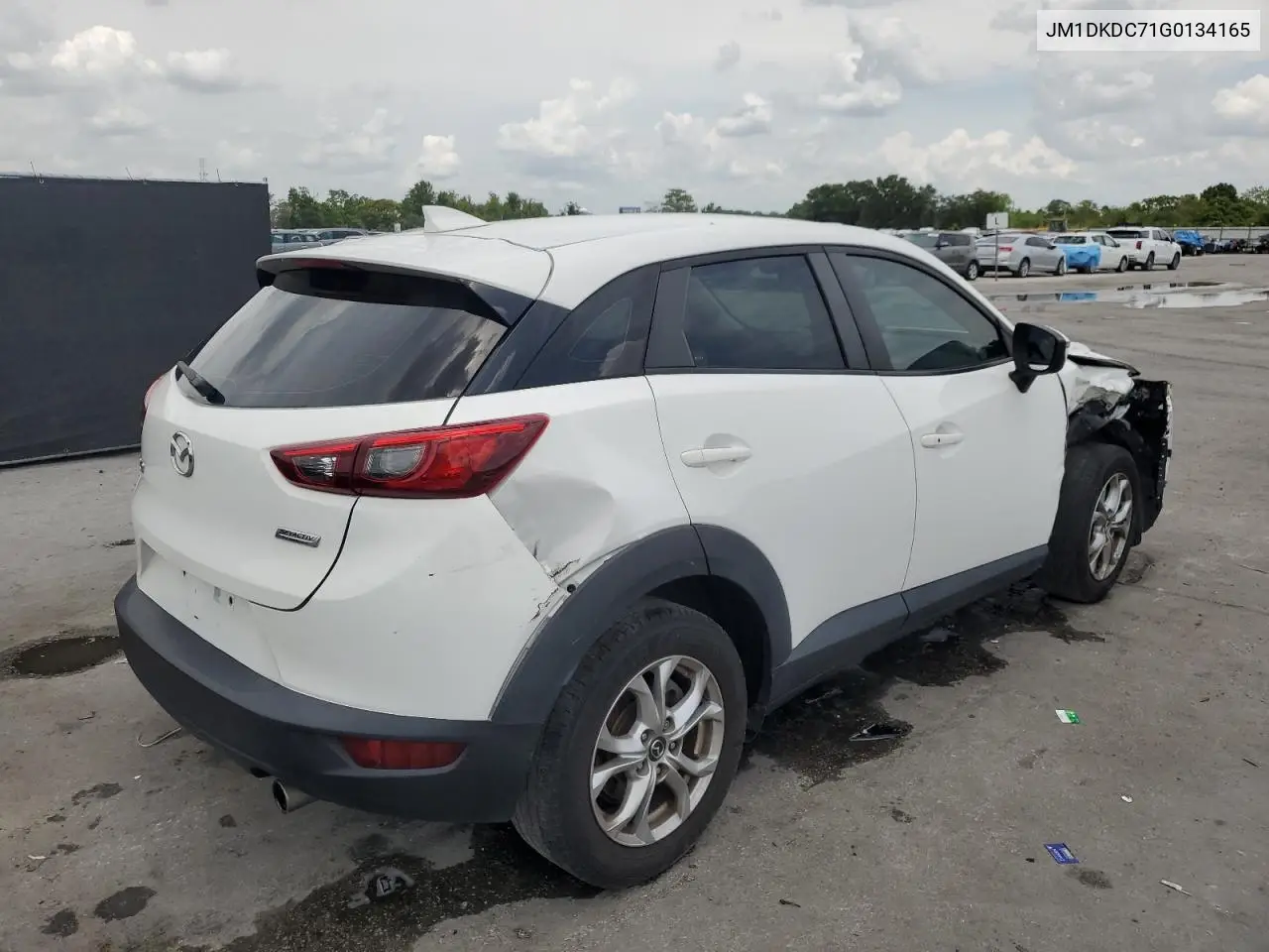 2016 Mazda Cx-3 Touring VIN: JM1DKDC71G0134165 Lot: 55651565
