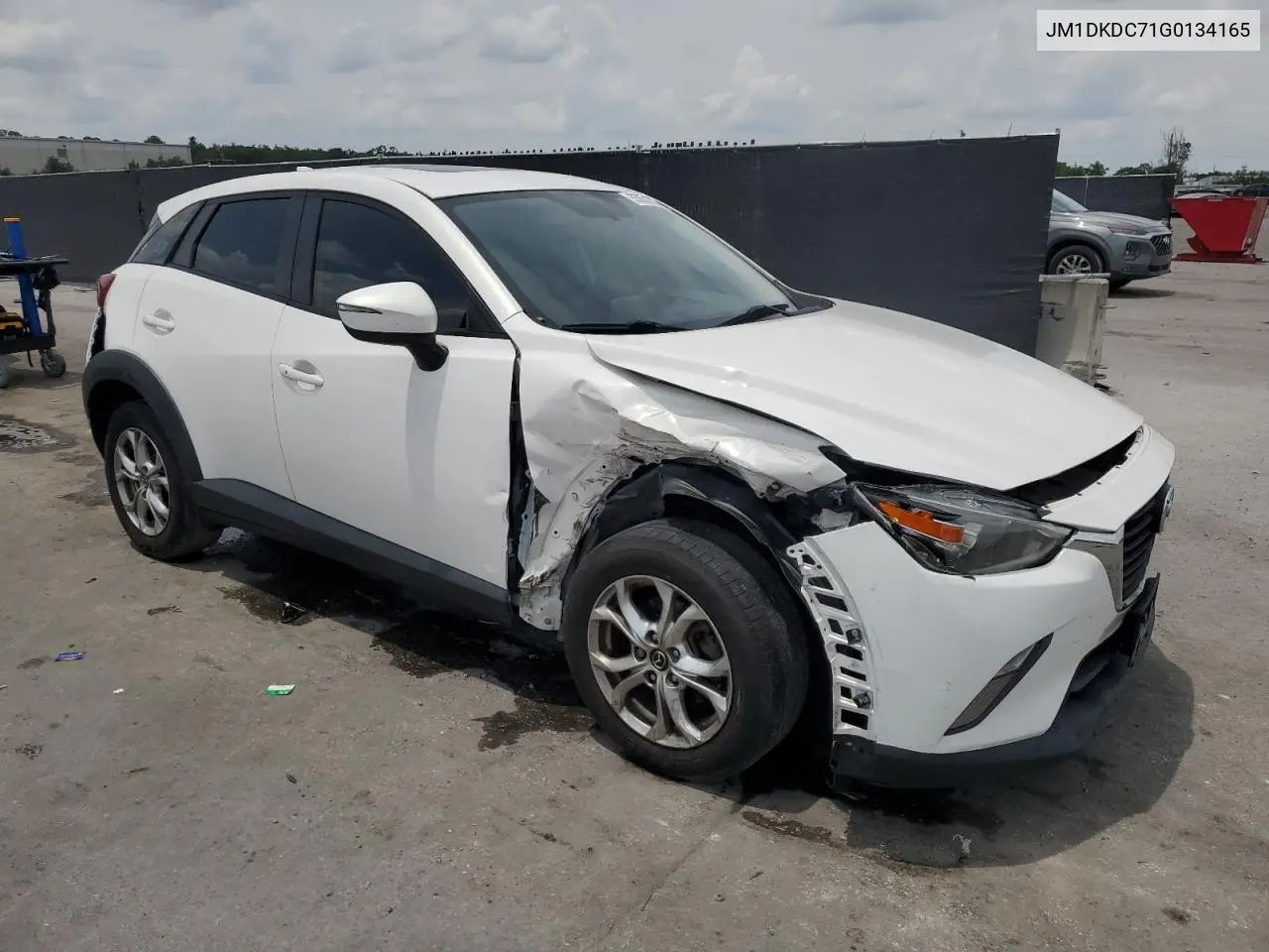 2016 Mazda Cx-3 Touring VIN: JM1DKDC71G0134165 Lot: 55651565