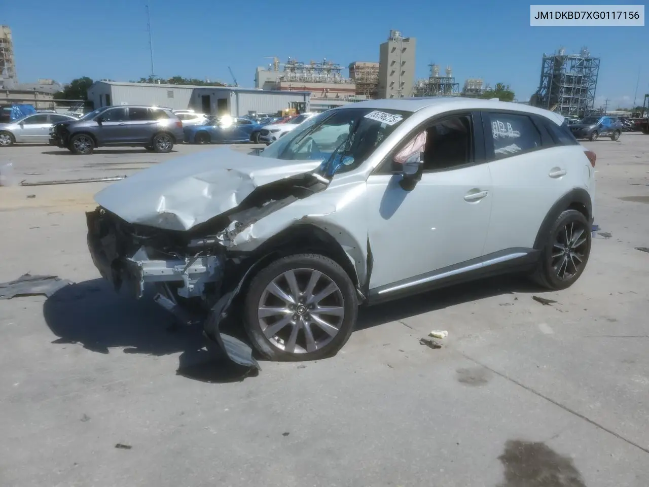 2016 Mazda Cx-3 Grand Touring VIN: JM1DKBD7XG0117156 Lot: 55796275