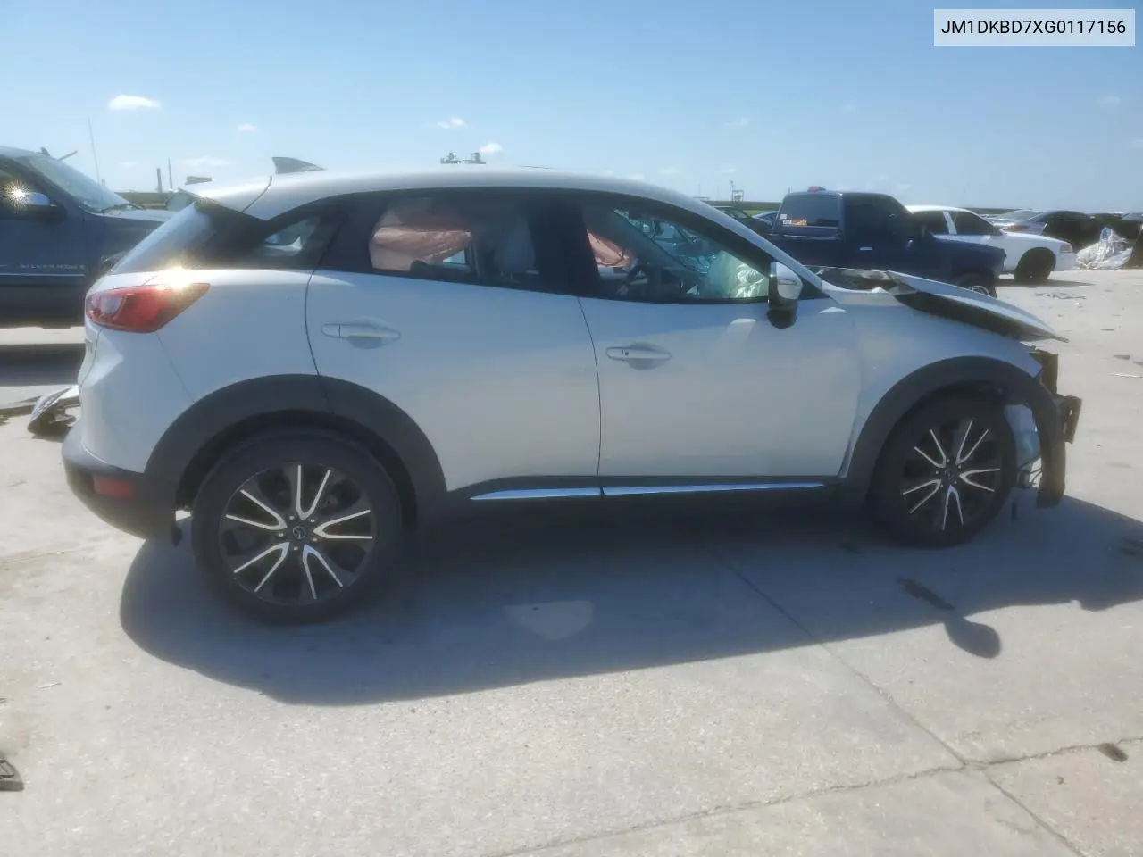 2016 Mazda Cx-3 Grand Touring VIN: JM1DKBD7XG0117156 Lot: 55796275