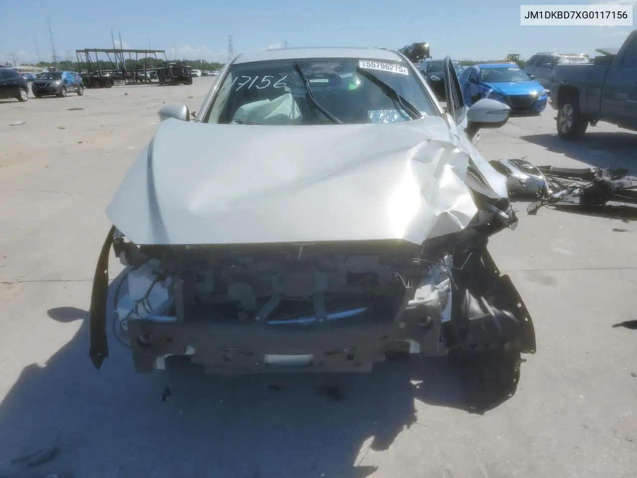 2016 Mazda Cx-3 Grand Touring VIN: JM1DKBD7XG0117156 Lot: 55796275