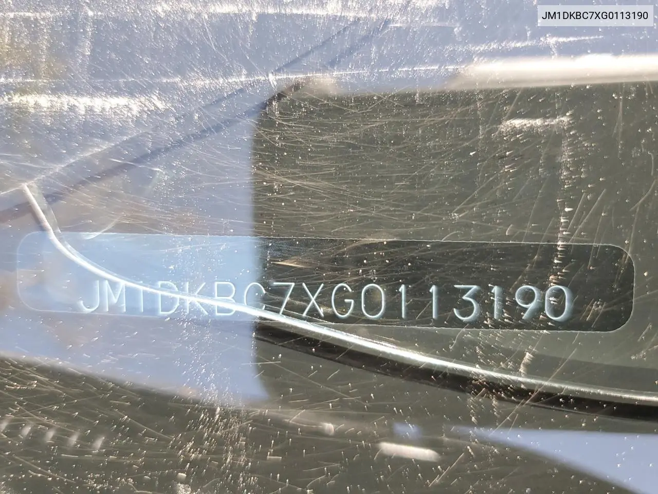 2016 Mazda Cx-3 Touring VIN: JM1DKBC7XG0113190 Lot: 55995385