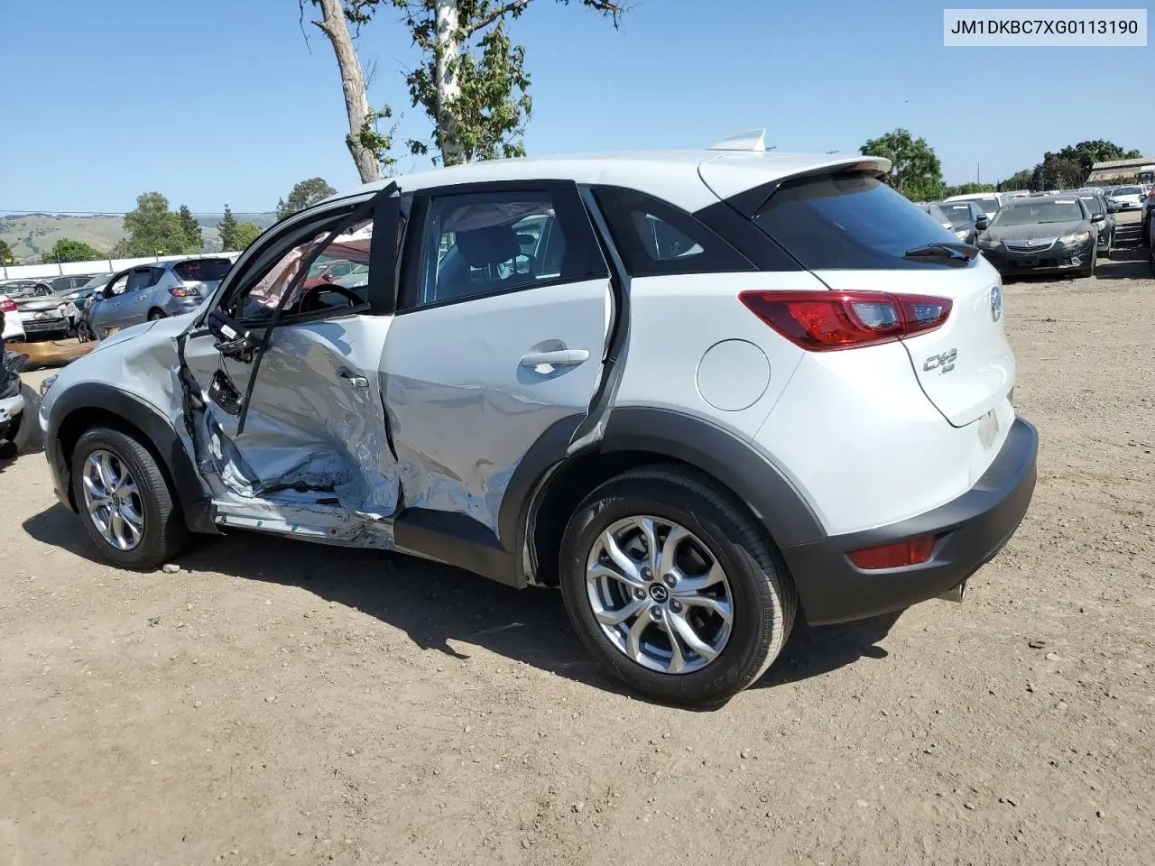 2016 Mazda Cx-3 Touring VIN: JM1DKBC7XG0113190 Lot: 55995385