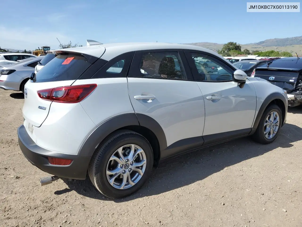 2016 Mazda Cx-3 Touring VIN: JM1DKBC7XG0113190 Lot: 55995385