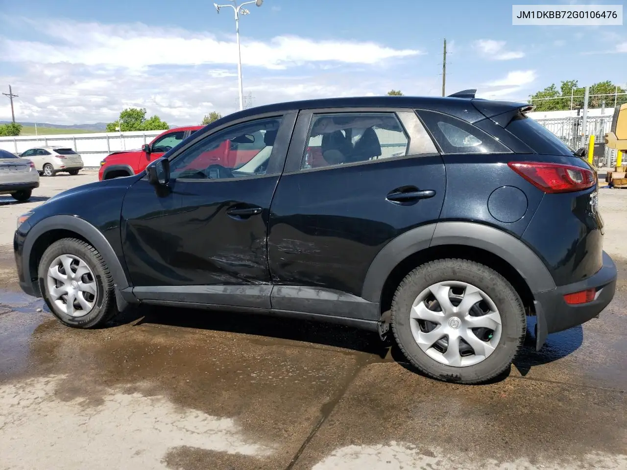 2016 Mazda Cx-3 Sport VIN: JM1DKBB72G0106476 Lot: 56236245