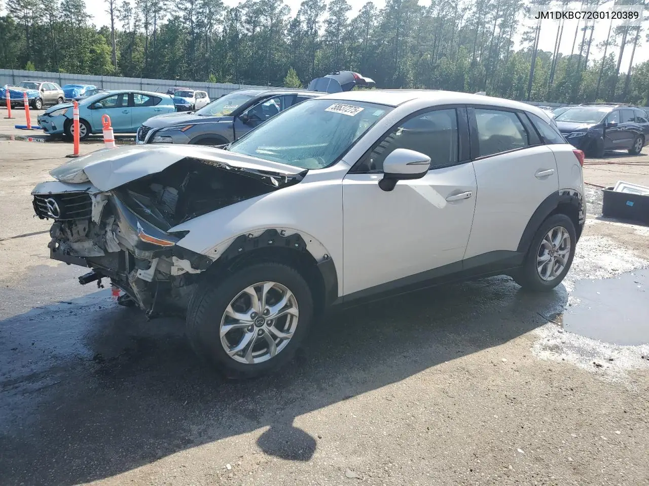 2016 Mazda Cx-3 Touring VIN: JM1DKBC72G0120389 Lot: 58637275