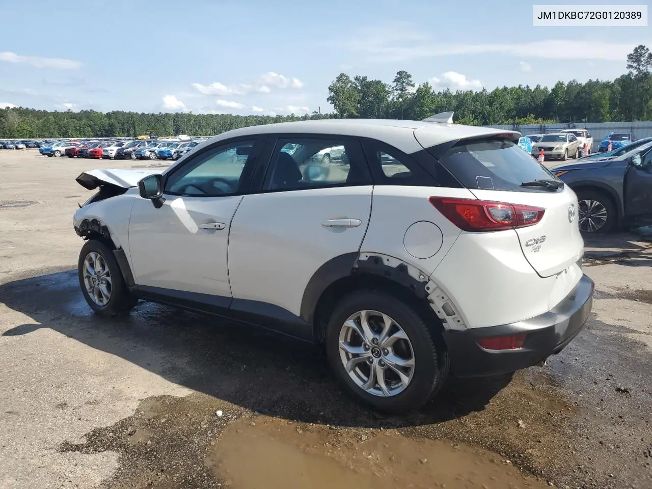 2016 Mazda Cx-3 Touring VIN: JM1DKBC72G0120389 Lot: 58637275