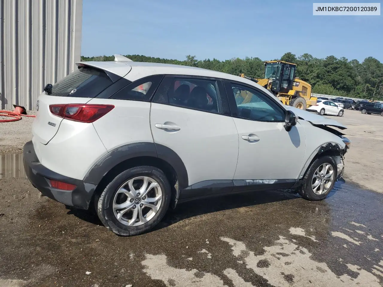 2016 Mazda Cx-3 Touring VIN: JM1DKBC72G0120389 Lot: 58637275