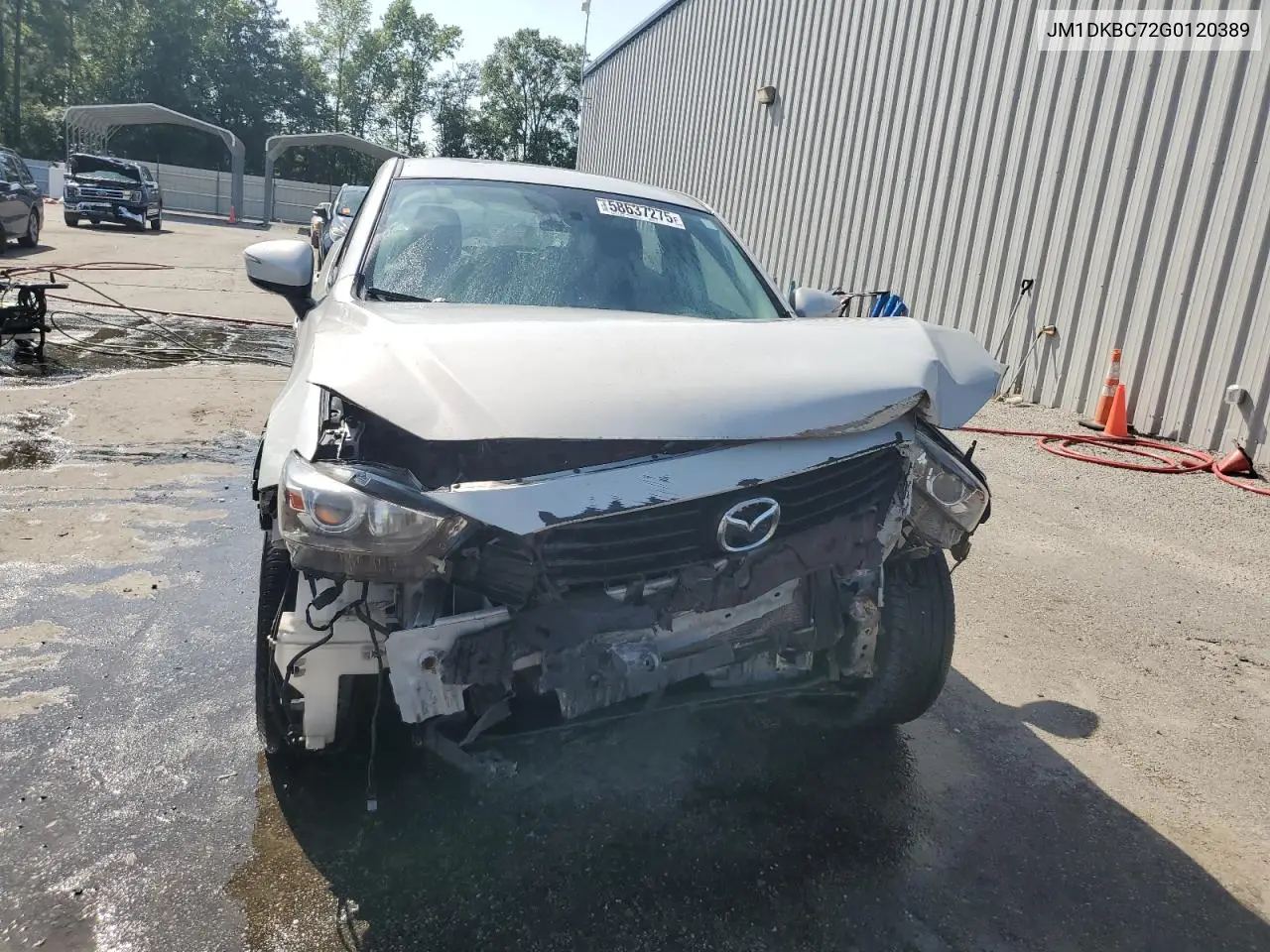 2016 Mazda Cx-3 Touring VIN: JM1DKBC72G0120389 Lot: 58637275
