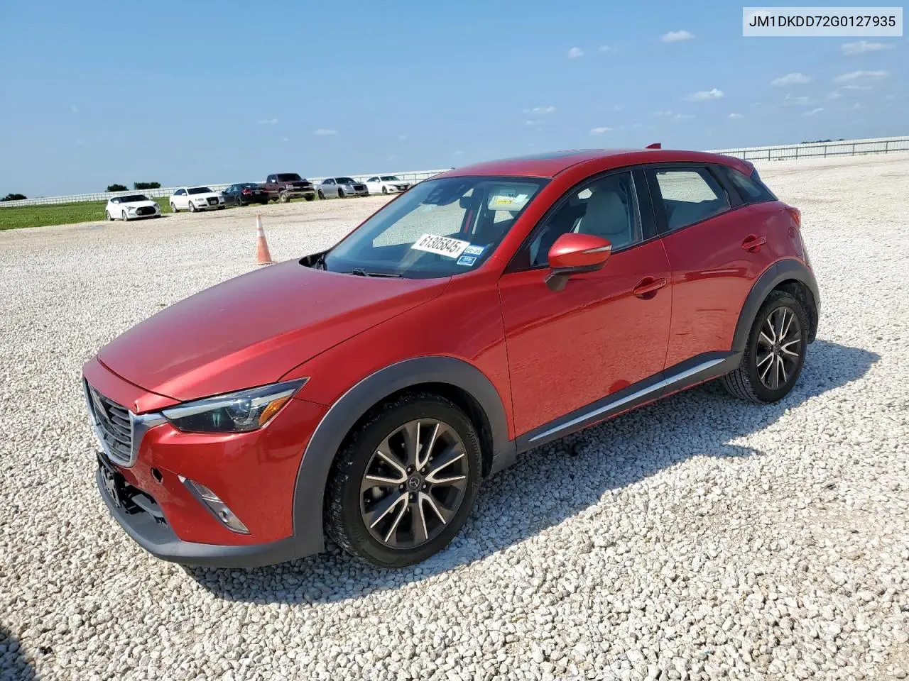 2016 Mazda Cx-3 Grand Touring VIN: JM1DKDD72G0127935 Lot: 61305845