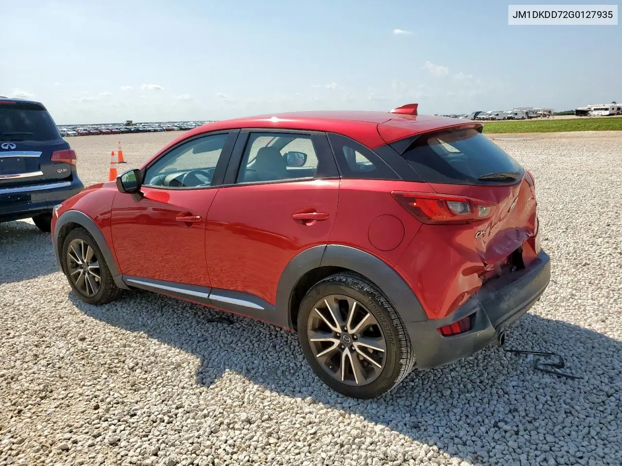 2016 Mazda Cx-3 Grand Touring VIN: JM1DKDD72G0127935 Lot: 61305845