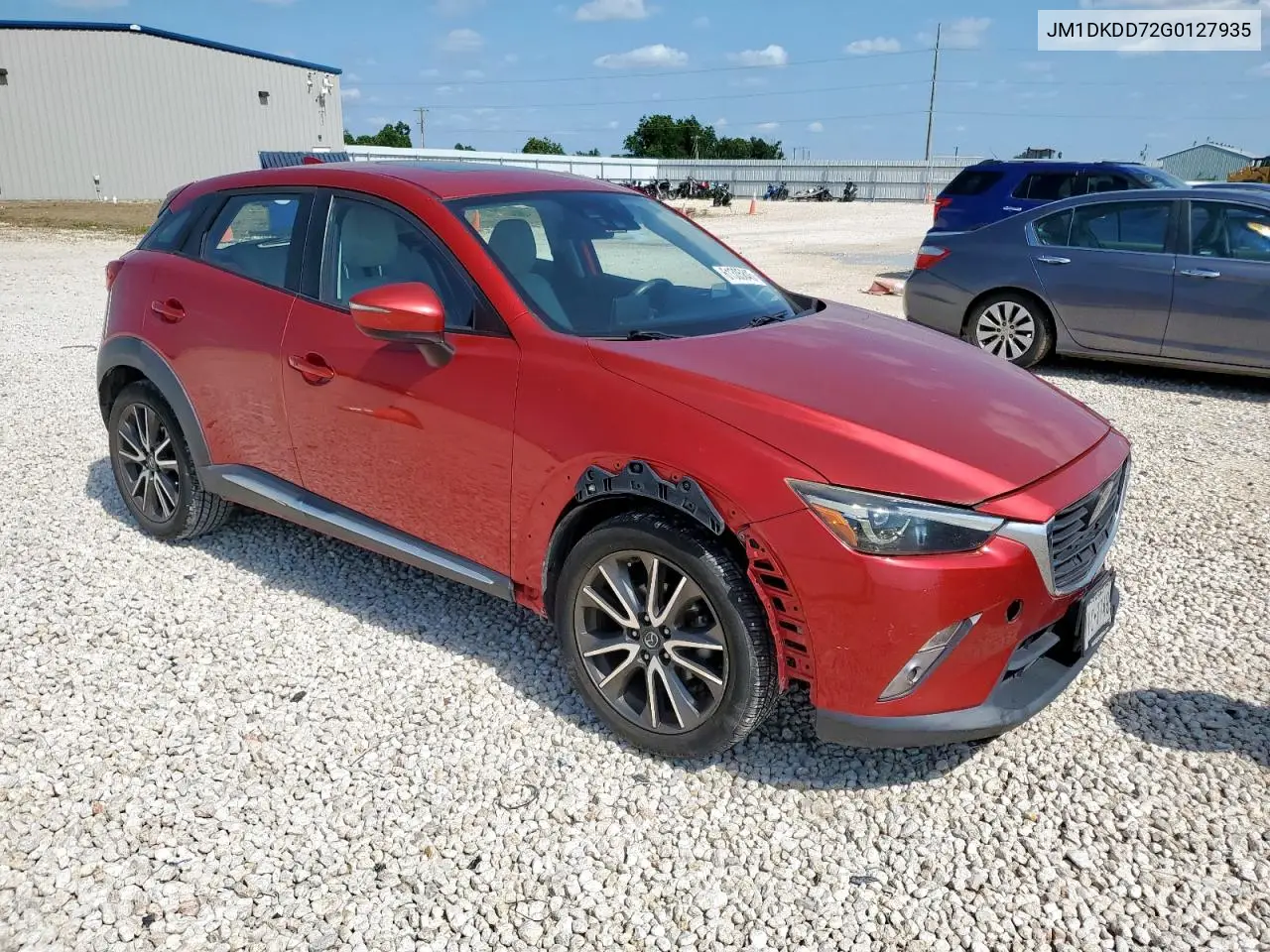2016 Mazda Cx-3 Grand Touring VIN: JM1DKDD72G0127935 Lot: 61305845