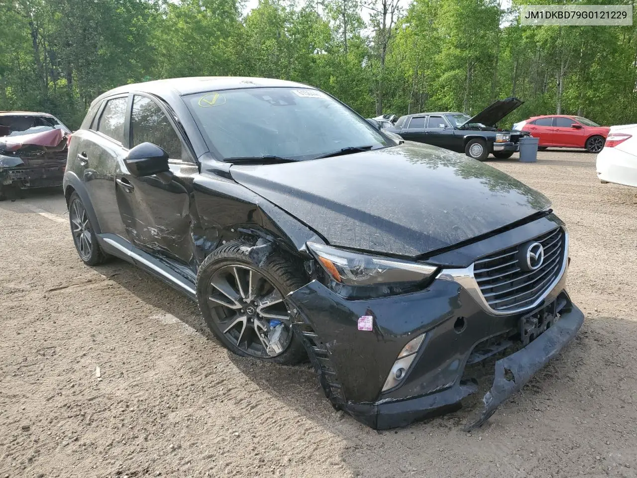 2016 Mazda Cx-3 Grand Touring VIN: JM1DKBD79G0121229 Lot: 61564455