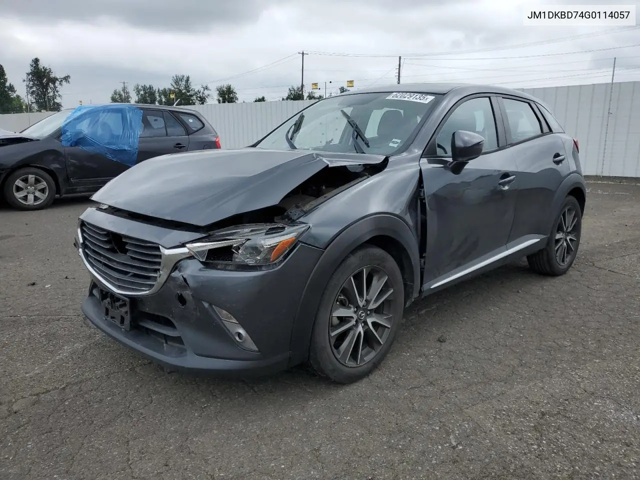 2016 Mazda Cx-3 Grand Touring VIN: JM1DKBD74G0114057 Lot: 62029135