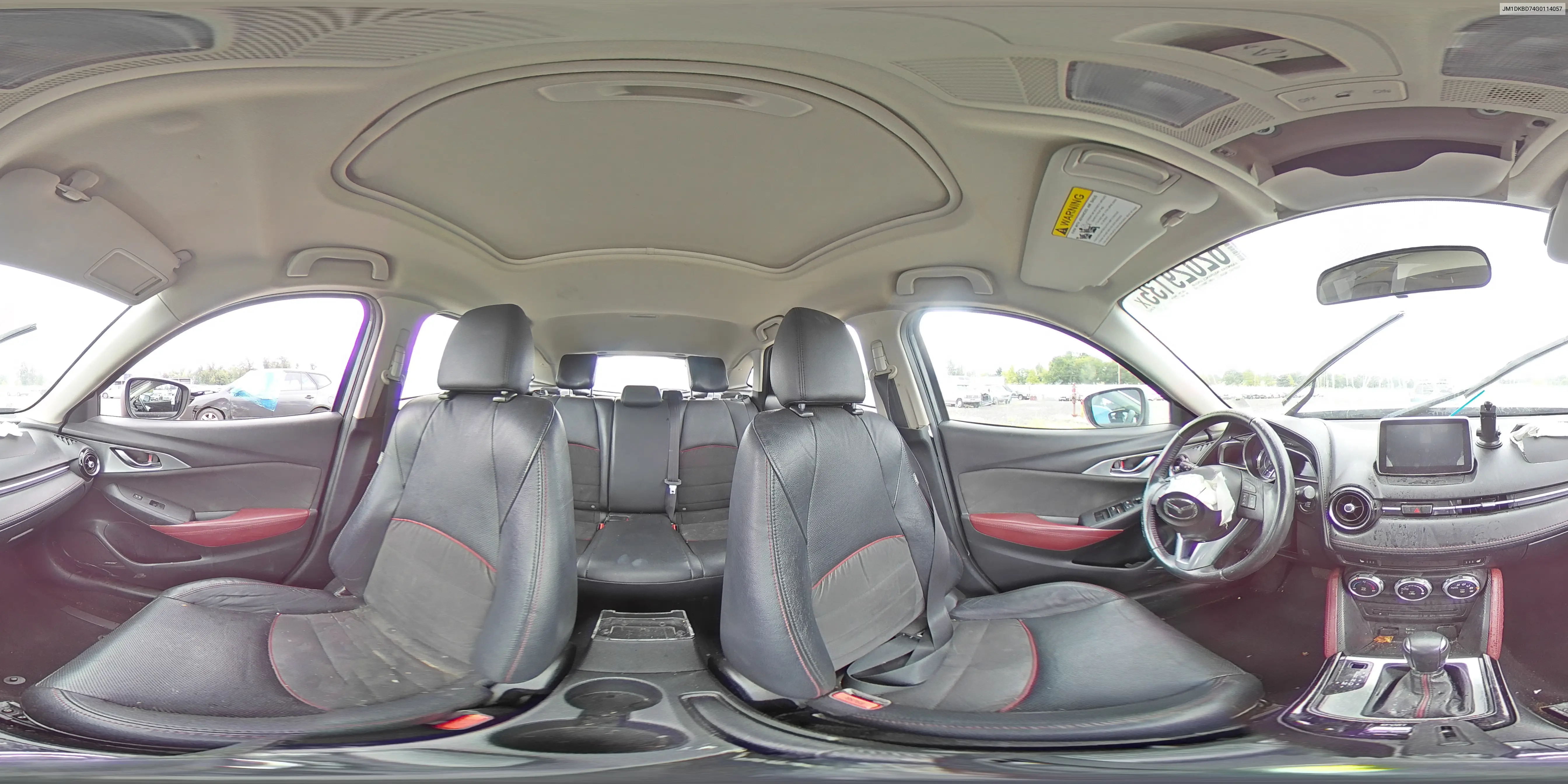 2016 Mazda Cx-3 Grand Touring VIN: JM1DKBD74G0114057 Lot: 62029135