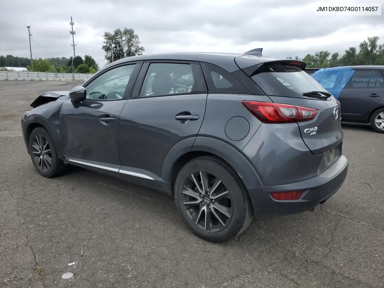 2016 Mazda Cx-3 Grand Touring VIN: JM1DKBD74G0114057 Lot: 62029135