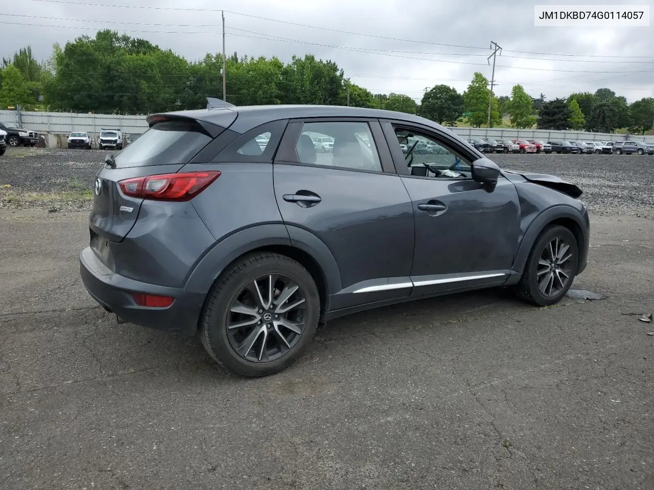 2016 Mazda Cx-3 Grand Touring VIN: JM1DKBD74G0114057 Lot: 62029135