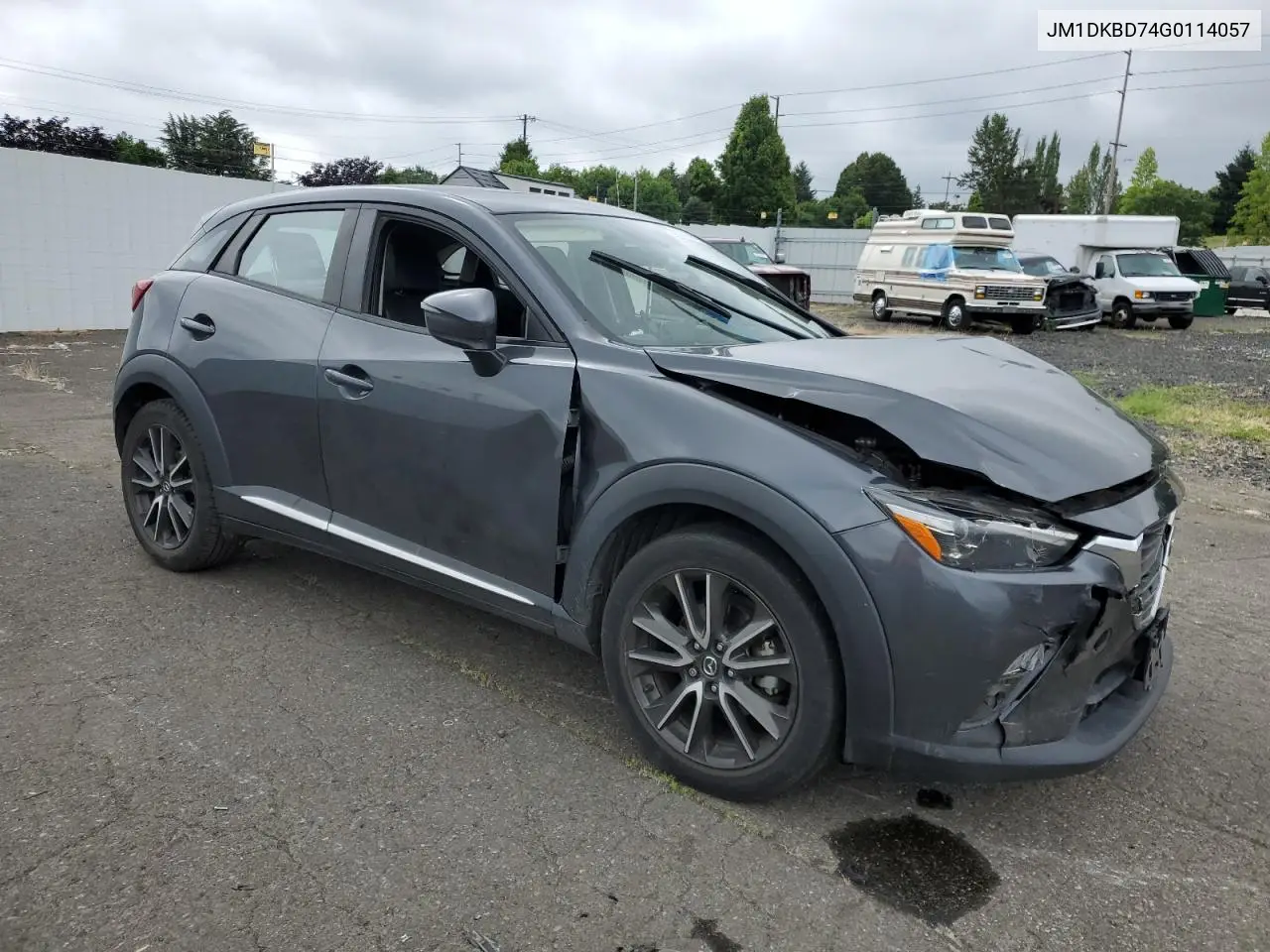 2016 Mazda Cx-3 Grand Touring VIN: JM1DKBD74G0114057 Lot: 62029135