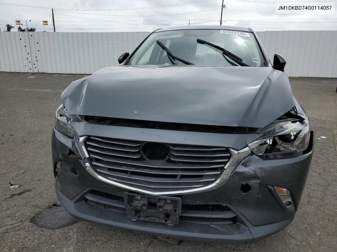 2016 Mazda Cx-3 Grand Touring VIN: JM1DKBD74G0114057 Lot: 62029135