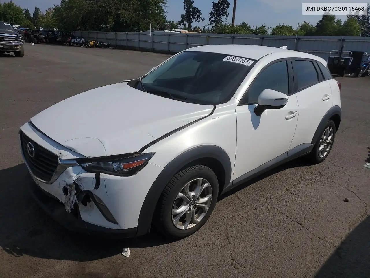 2016 Mazda Cx-3 Touring VIN: JM1DKBC70G0116468 Lot: 62037165