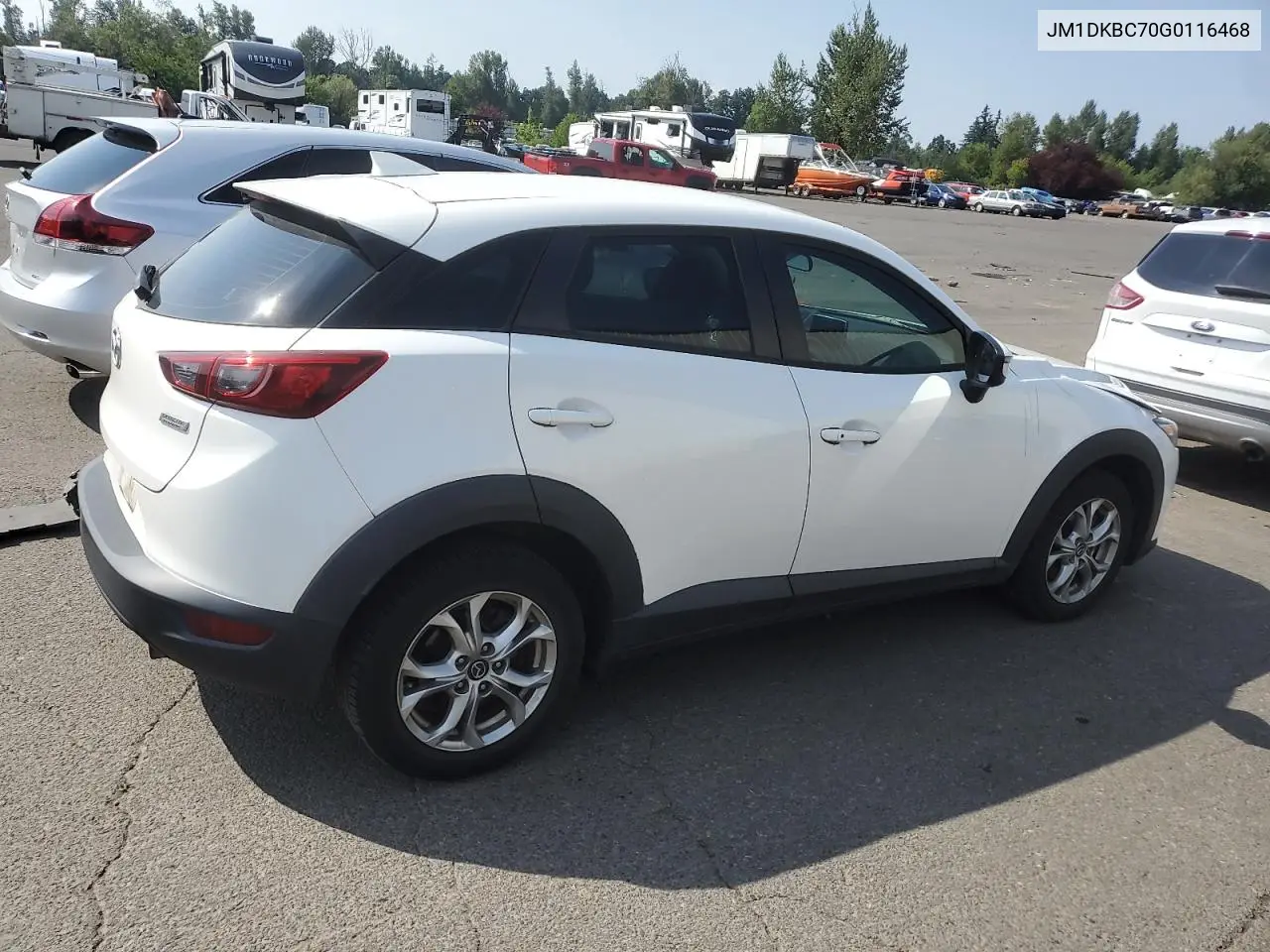 2016 Mazda Cx-3 Touring VIN: JM1DKBC70G0116468 Lot: 62037165