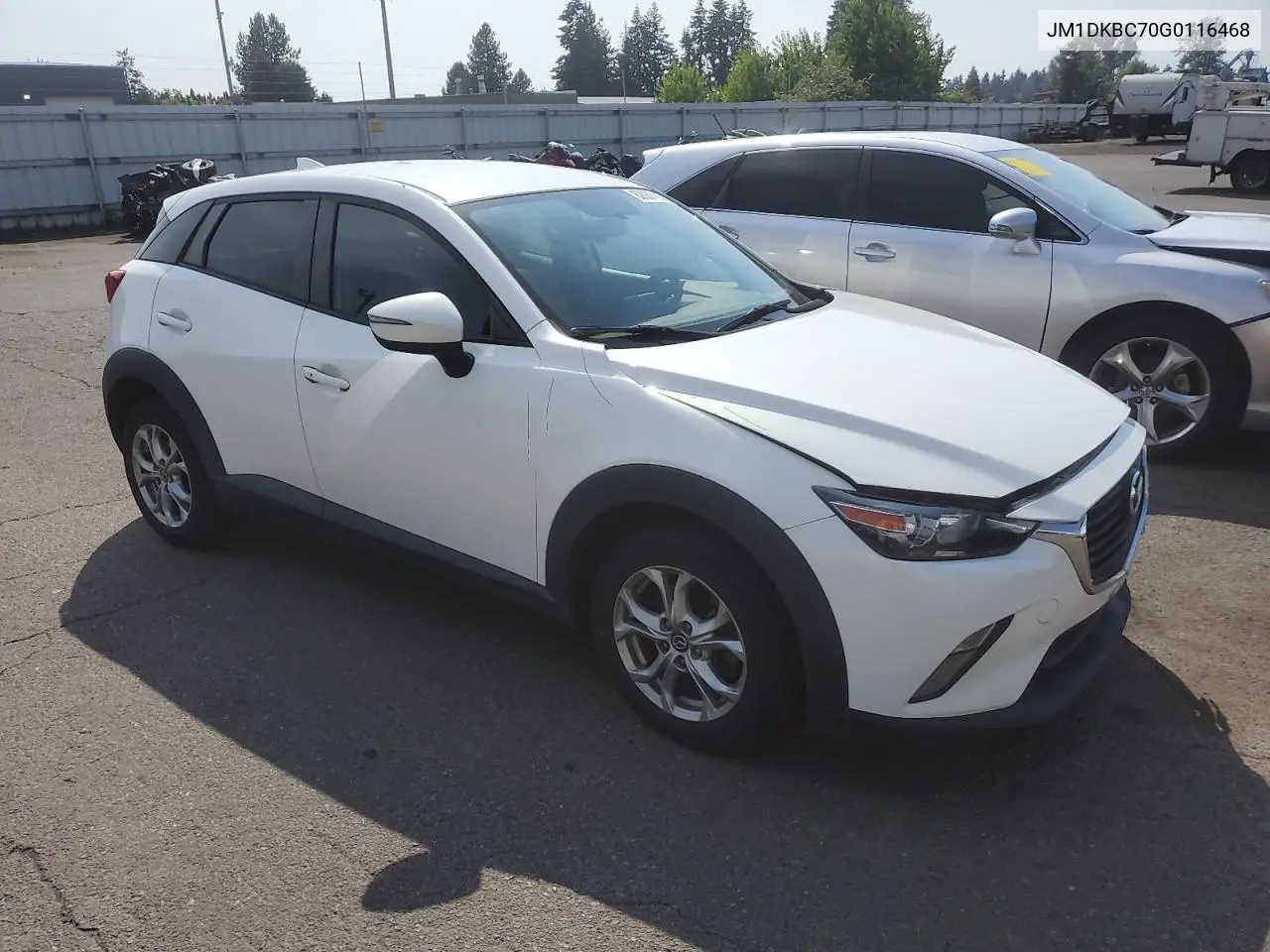 2016 Mazda Cx-3 Touring VIN: JM1DKBC70G0116468 Lot: 62037165
