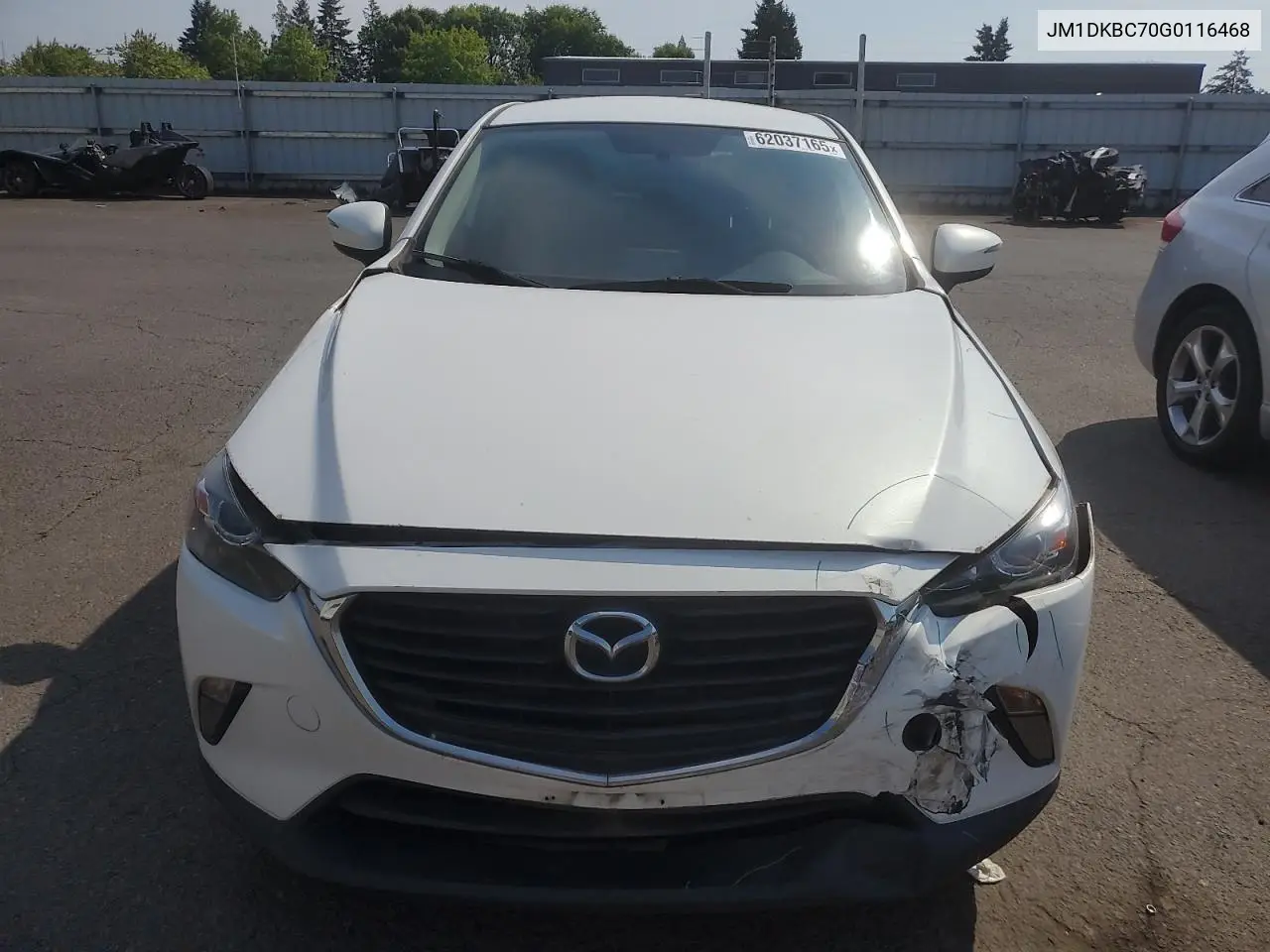 2016 Mazda Cx-3 Touring VIN: JM1DKBC70G0116468 Lot: 62037165