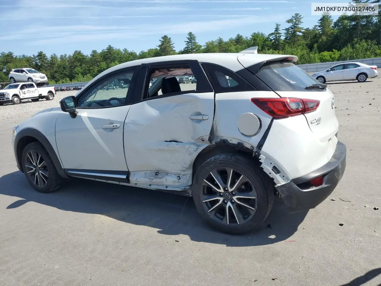 2016 Mazda Cx-3 Grand Touring VIN: JM1DKFD73G0127406 Lot: 62813665