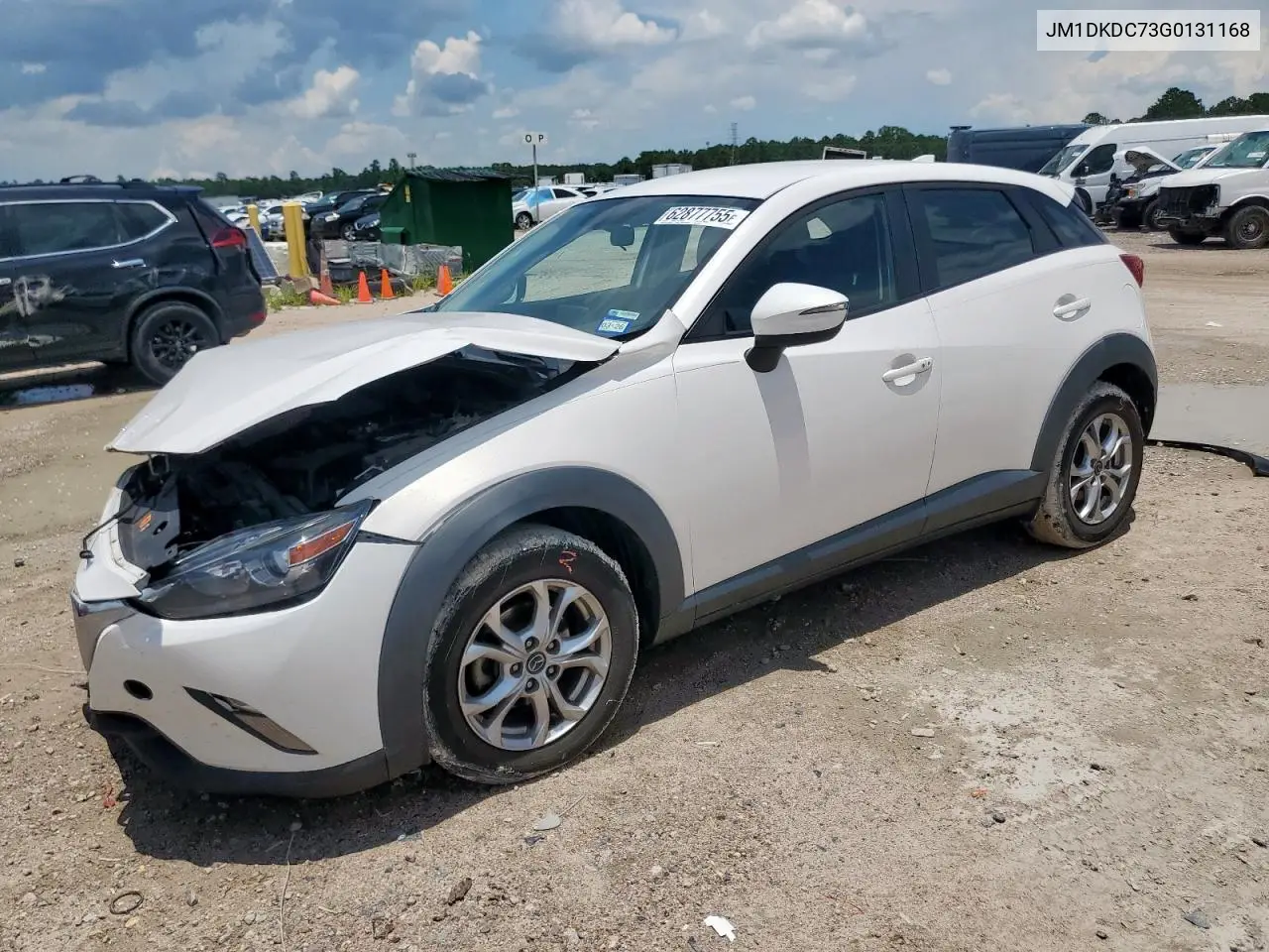 2016 Mazda Cx-3 Touring VIN: JM1DKDC73G0131168 Lot: 62877755