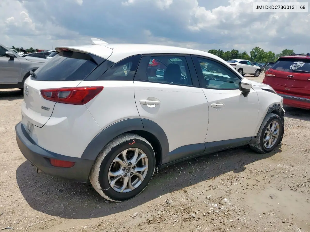 2016 Mazda Cx-3 Touring VIN: JM1DKDC73G0131168 Lot: 62877755