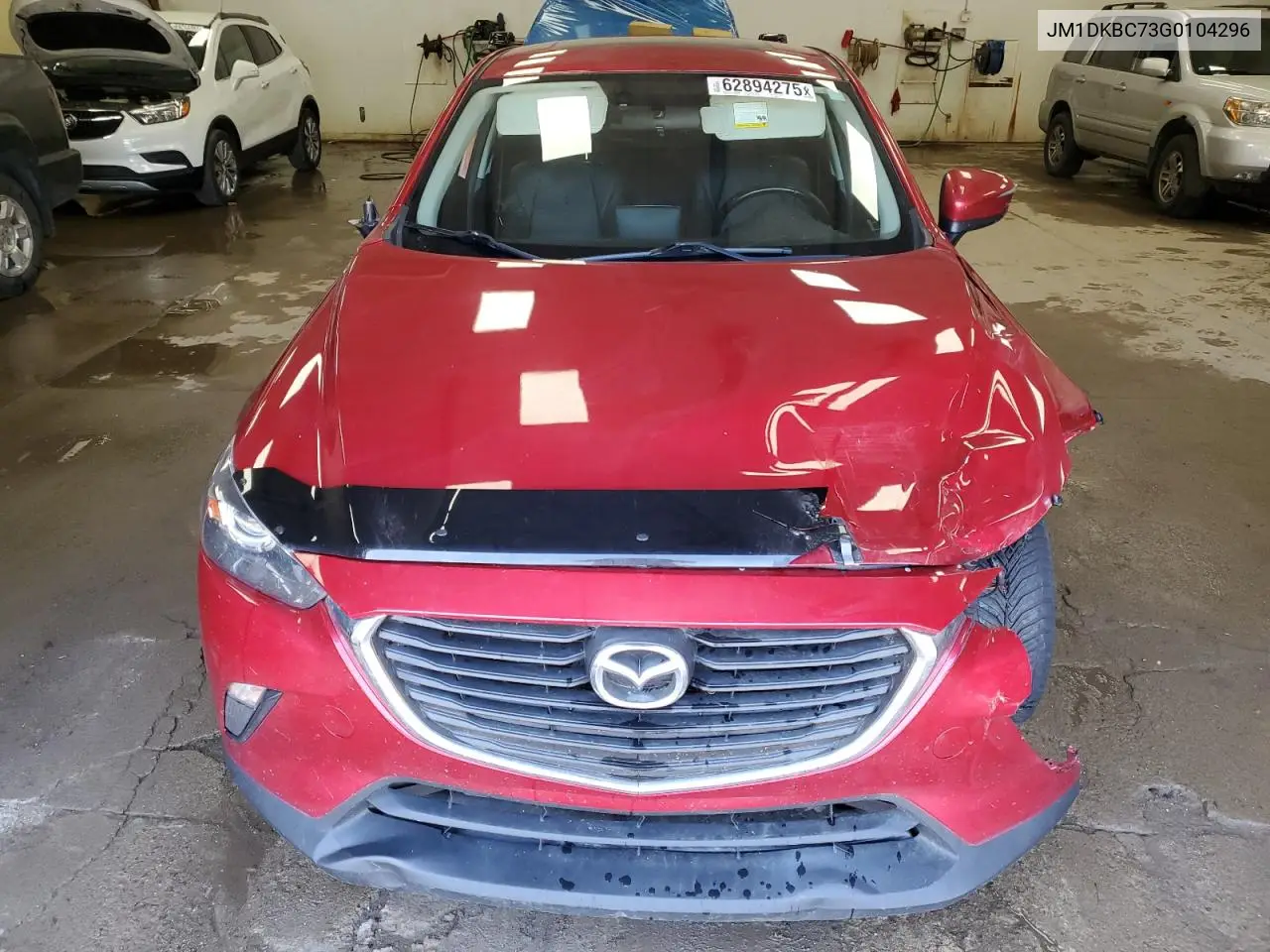 2016 Mazda Cx-3 Touring VIN: JM1DKBC73G0104296 Lot: 62894275