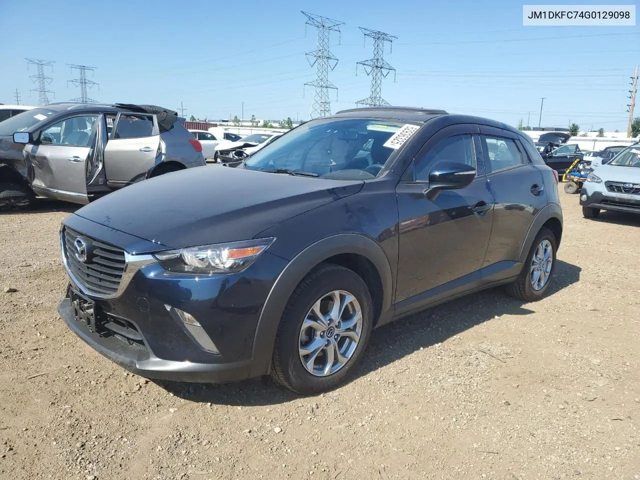 2016 Mazda Cx-3 Touring VIN: JM1DKFC74G0129098 Lot: 62936325