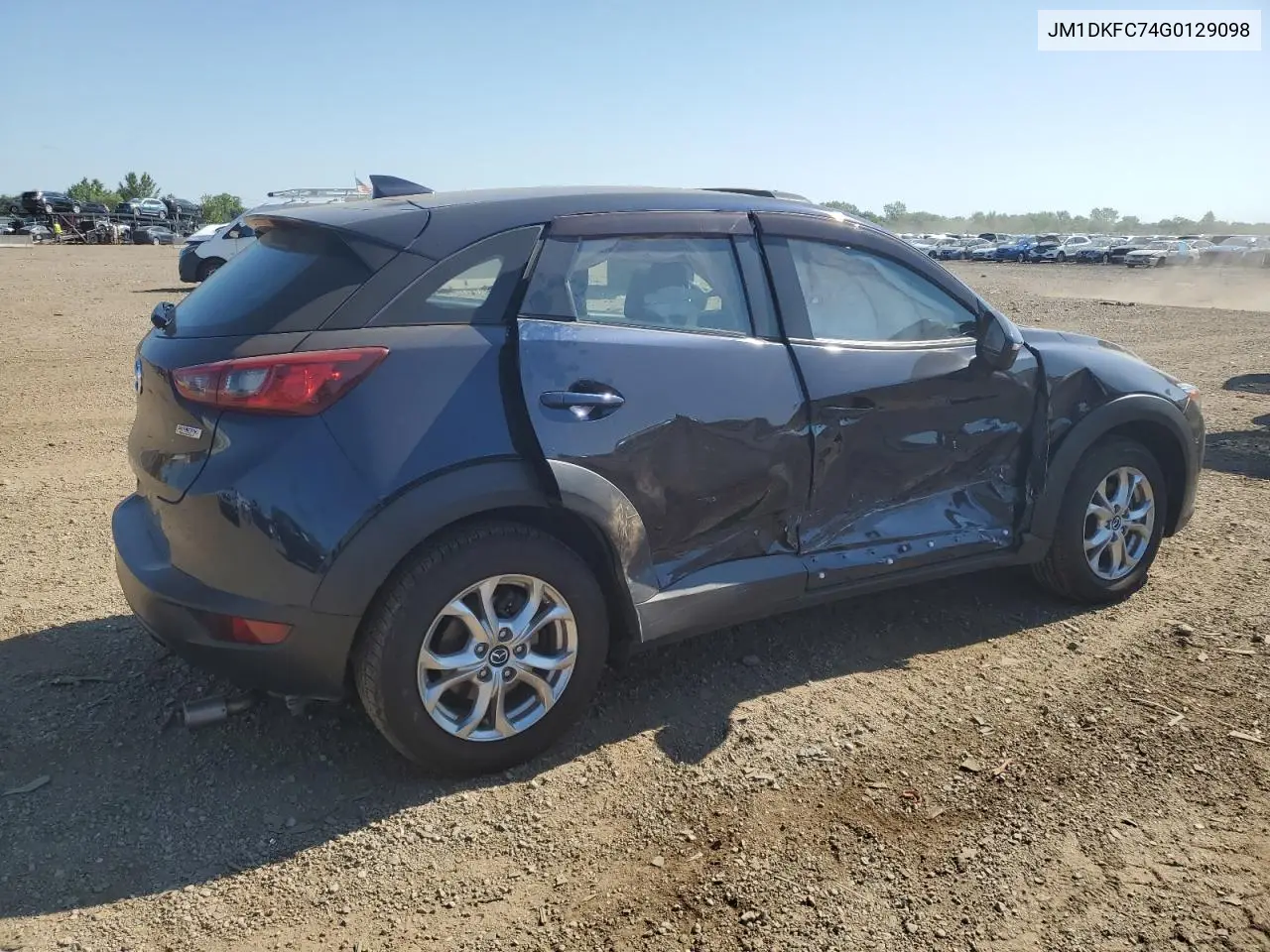2016 Mazda Cx-3 Touring VIN: JM1DKFC74G0129098 Lot: 62936325