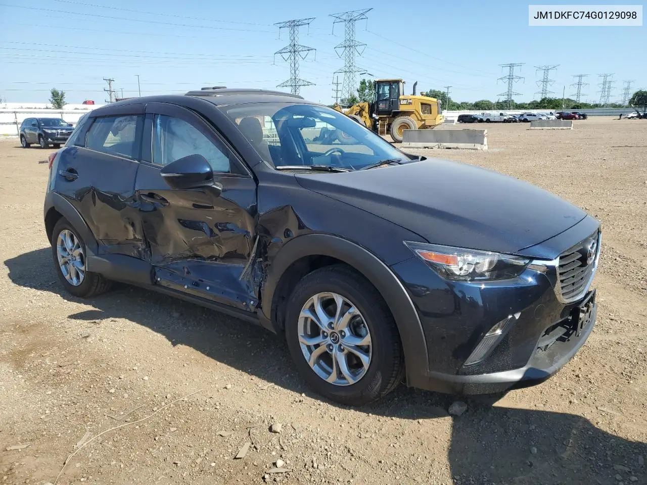 2016 Mazda Cx-3 Touring VIN: JM1DKFC74G0129098 Lot: 62936325