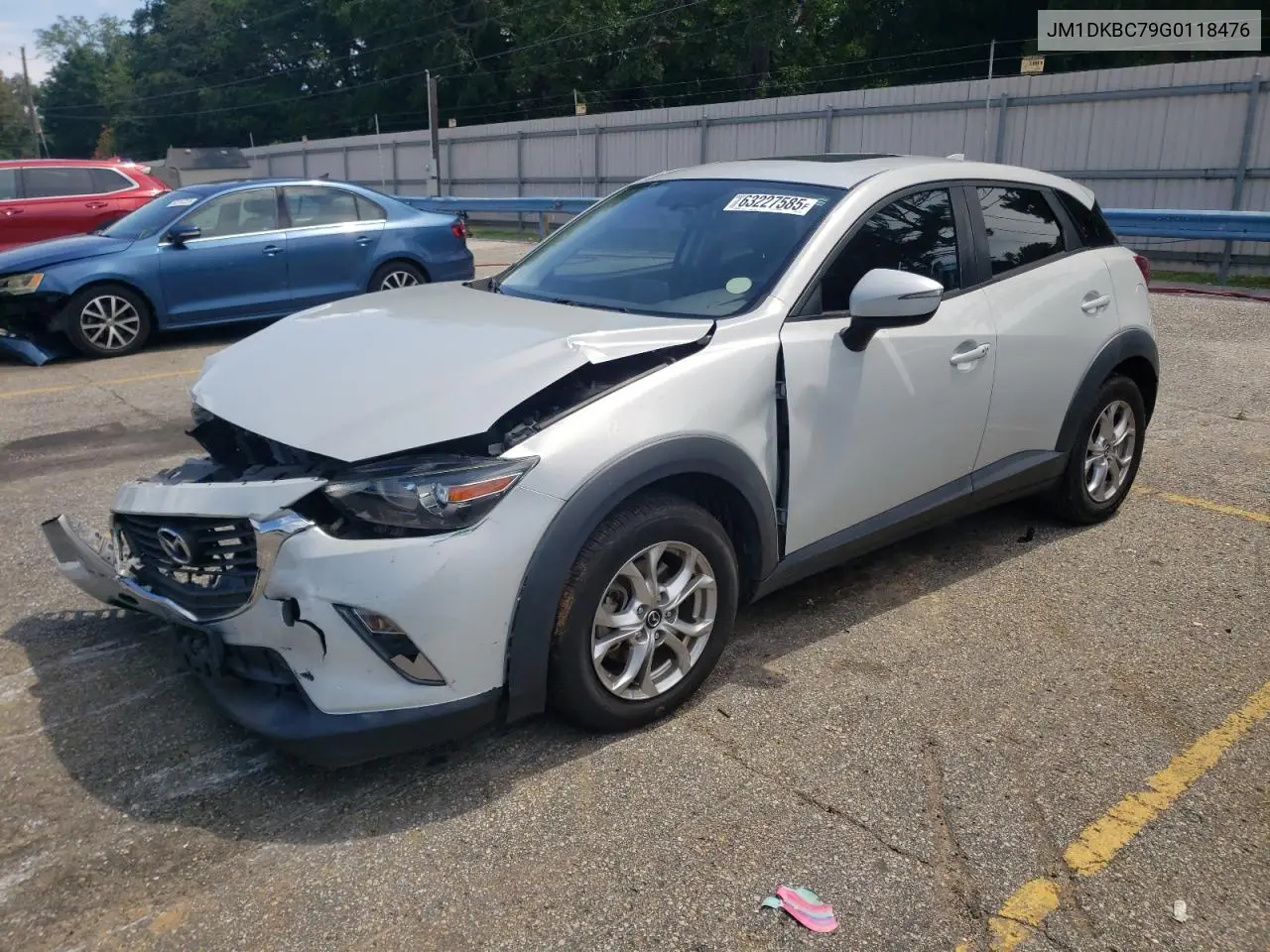 2016 Mazda Cx-3 Touring VIN: JM1DKBC79G0118476 Lot: 63227585