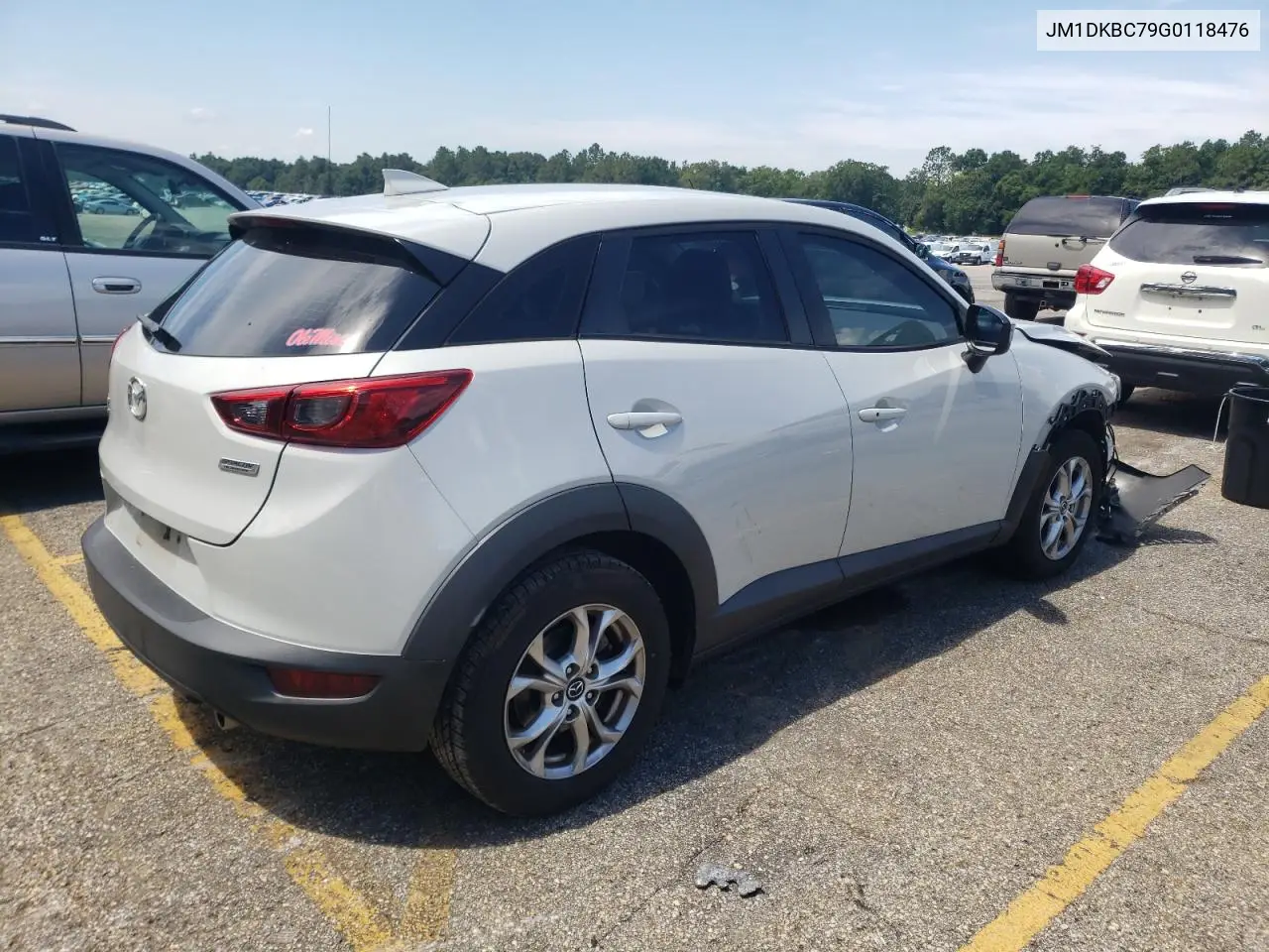 2016 Mazda Cx-3 Touring VIN: JM1DKBC79G0118476 Lot: 63227585